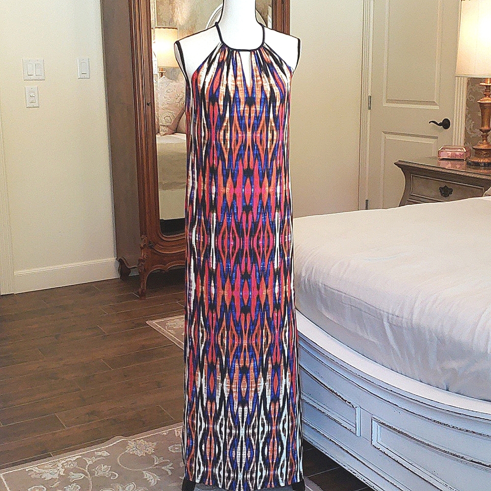 LONDON TIMES MAXI SUNDRESS